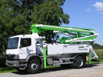 Аренда и услуги бетононасоса MERCEDES SCHWING - 24 м MERCEDES SCHWING - 24 м