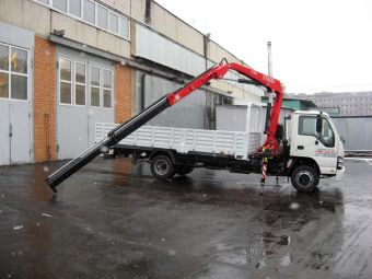 Аренда и услуги крана манипулятора ISUZU NQR75 (3 тонны) ISUZU NQR75 (3 тонны)