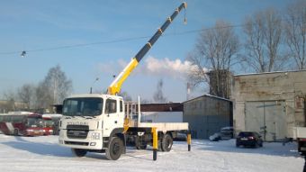 Аренда и услуги крана манипулятора HYUNDAI HD-170 (6 тонн) HYUNDAI HD-170 (6 тонн)